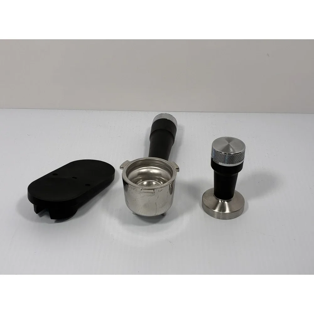 DeLonghi Espresso Accessory Set Portafilter Weighted Tamper and Silicone Mat